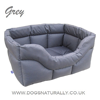 Rectangular Waterproof Dog Beds (Grey)